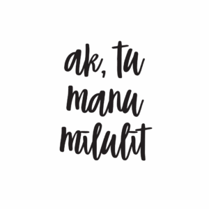 Ak, tu manu mīlulīti logo