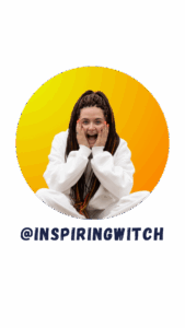 Inspiring witch logo